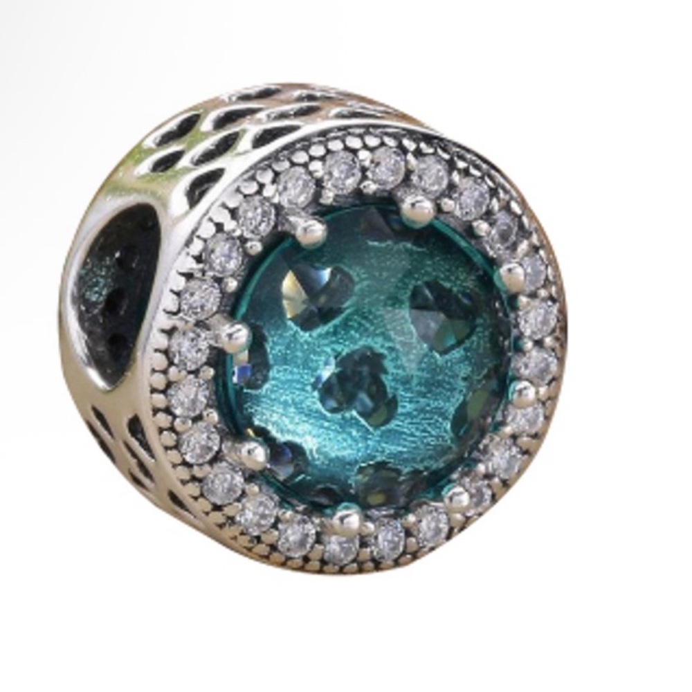 Authentic Pandora Touch of Color, Radiant Hearts Charm